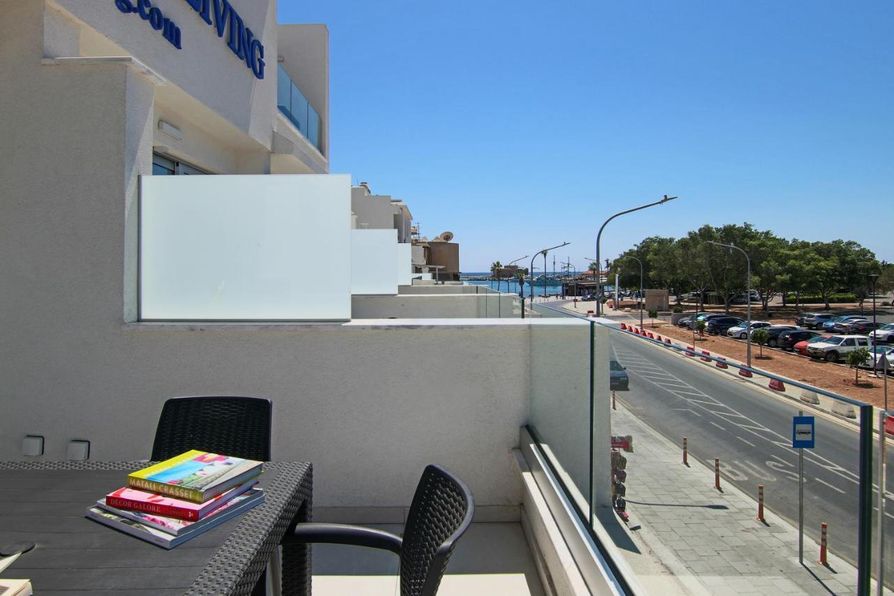 Phaedrus Living - Seaside Luxury Flat Harbour 104 Apartment Paphos ภายนอก รูปภาพ
